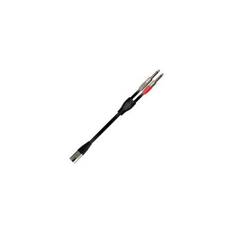 Cable para audio XSS SC137 Negro/6.3x2...